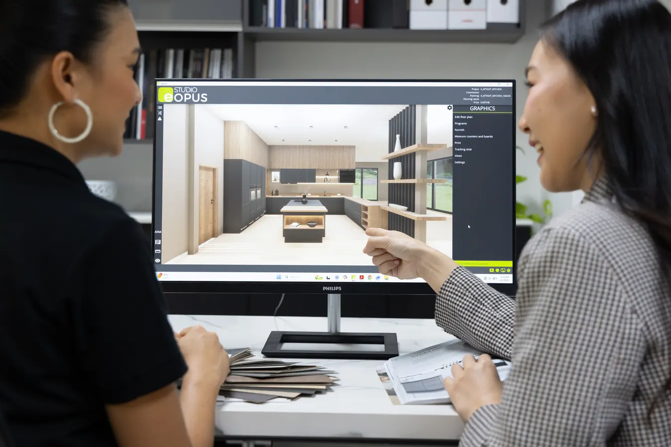 Kitchen concept development and spatial planning